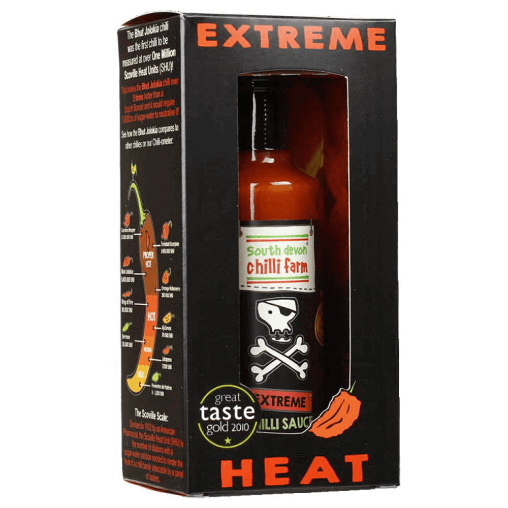South Devon Chilli Farm Extreme Chilli Sauce In Gift Box 100ml
